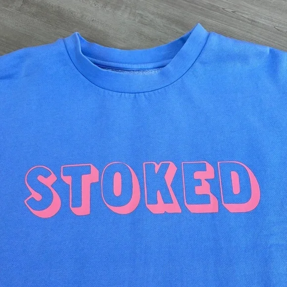 🔆BILLABONG🔆 HEY GDAY CROPPED CREW SWEATSHIRT - Picture 12 of 12